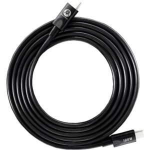 جرافاستار كابل سي تو سي 100 واط، 1.5 متر/5 قدم أسود