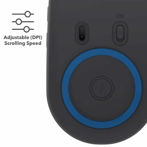 ZAGG  Pro Mouse Qi-Compatible Wireless Charging Black - Image 5