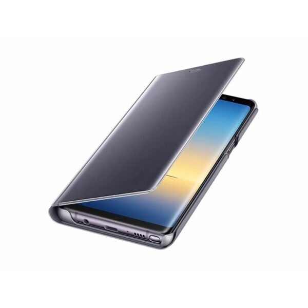 Samsung Galaxy Note 8 Clear View Stand Cover Orchid Gray - Image 4