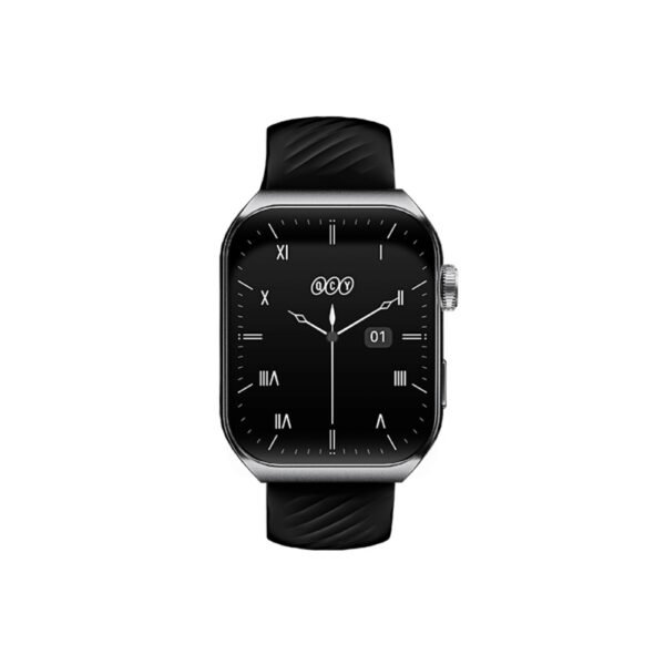 QCY Smart Watch GS2 1.96 Amoled, IPX7 Smoky Black