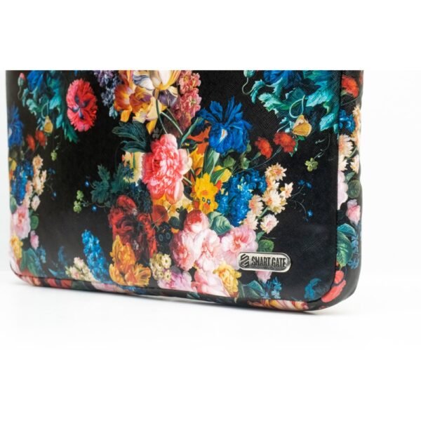 Smart Gate Carry Case Flowers15.6 Black - Image 4