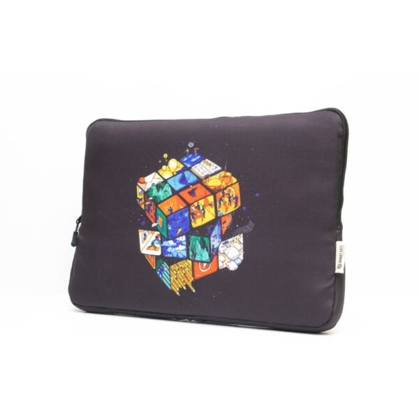 Smart Gate Notebook Case Puzzle square 15.6 Black - Image 2