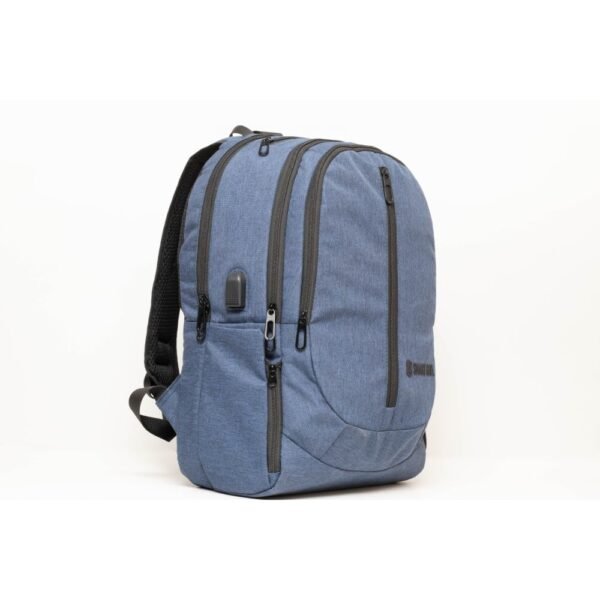 Smart Gate Notebook Backpack Case 15.6 With USB Port Dark Blue - Image 3