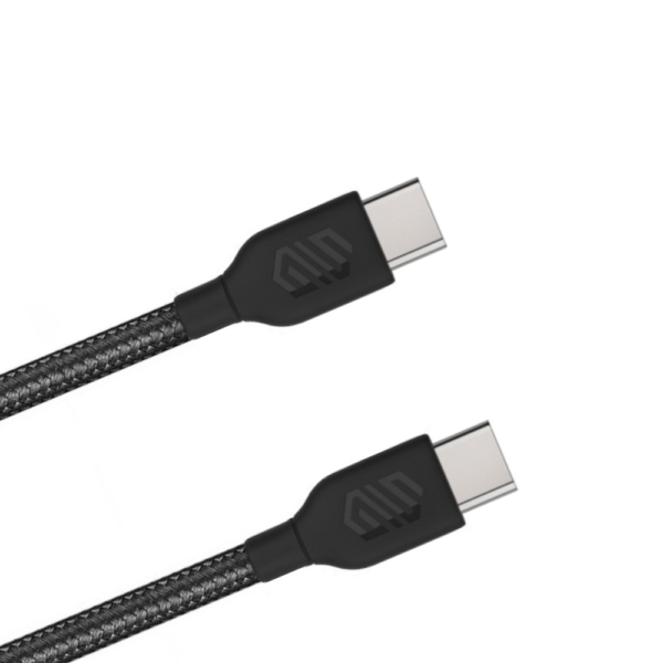 Smart Gate Cable PVC USB-C to USB-C Fast, Shielded 1m Black - Image 3