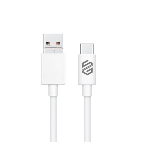 ⁦كابل سمارت جيت PVC 2 في 1 USB & Type-C إلى Type-C سريع بطول 1 متر - الأبيض⁩ - الصورة ⁦4⁩