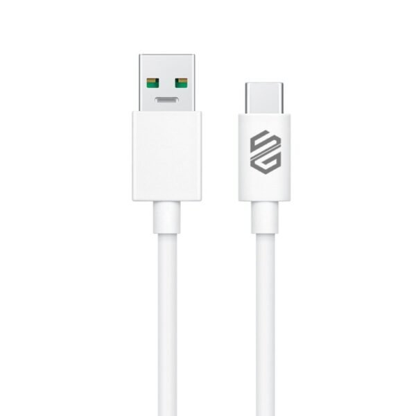 ⁦كابل سمارت جيت PVC 2 في 1 USB & Type-C إلى Type-C سريع بطول 1 متر - الأبيض⁩ - الصورة ⁦5⁩