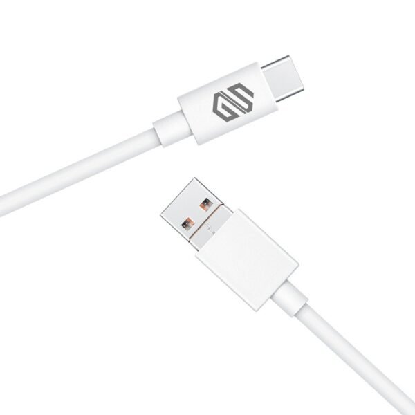 ⁦كابل سمارت جيت PVC 2 في 1 USB & Type-C إلى Type-C سريع بطول 1 متر - الأبيض⁩ - الصورة ⁦6⁩