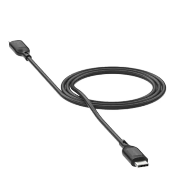 Mophie Essentials Charging Cable USB-C to USB-C 1M Black - Image 2