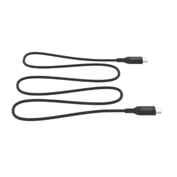 Mophie Essentials Charging Cable USB-C to USB-C 1M Black - Image 3