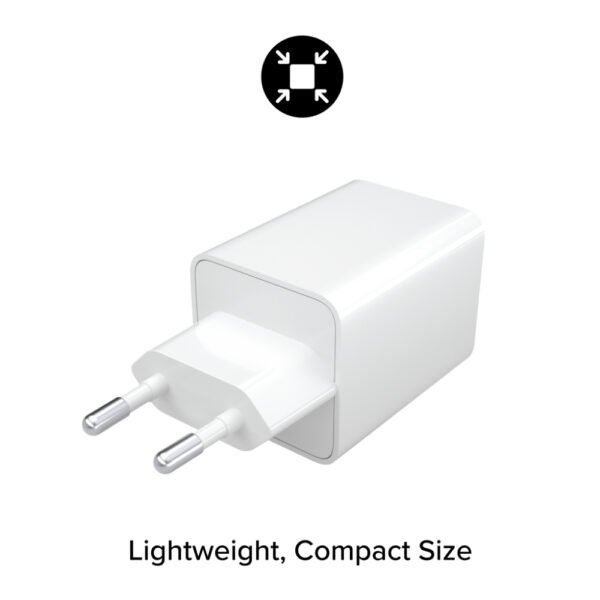 ⁦شاحن موفي  50 واط بمنفذ USB-C PD أبيض⁩ - الصورة ⁦6⁩