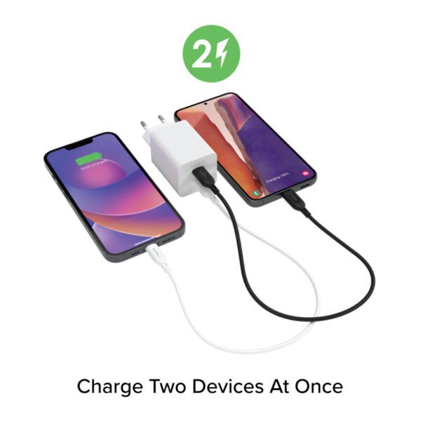 ⁦شاحن موفي  50 واط بمنفذ USB-C PD أبيض⁩ - الصورة ⁦5⁩