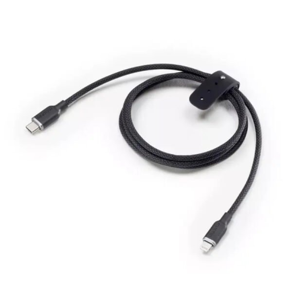 كابل موفي تشارج ستريم USB-C إلى Lightning بطول 3 أمتار، أسود