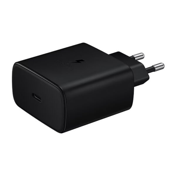 ⁦شاحن سامسونج 45 واط PD مع كابل USB-C (5 أمبير/1.8 متر) أسود⁩ - الصورة ⁦3⁩