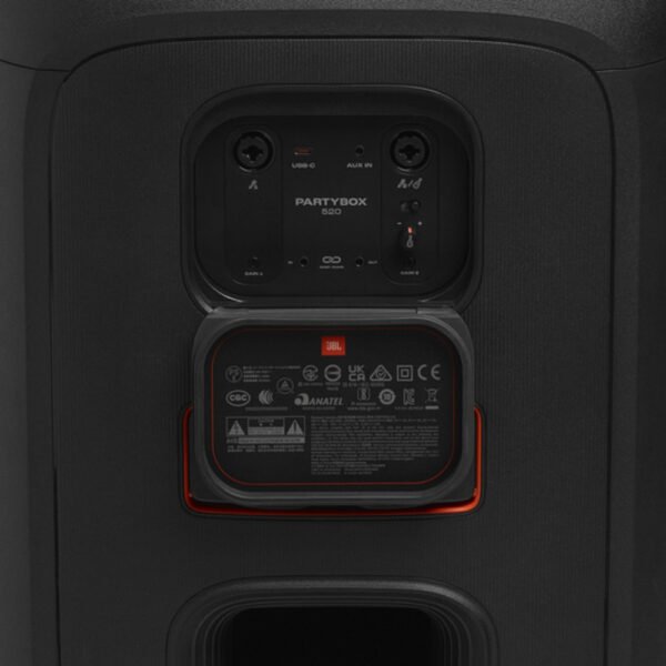JBL Partybox 520 Bluetooth Portable speaker with built-in battery powerful sound outstanding performance Black - Image 6