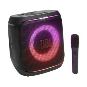 JBL PartyBox Encore 2 Compact Portable Party Speaker with Mic and Auracast Black